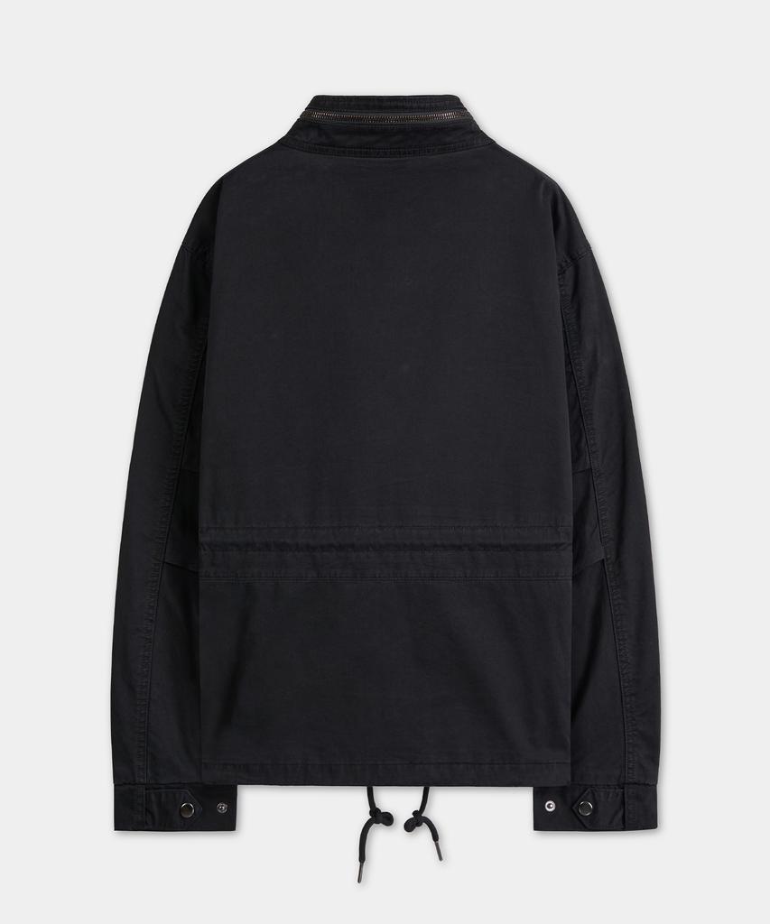 EXCONTAINER Vintage Washed Short Field Jacket (Black)