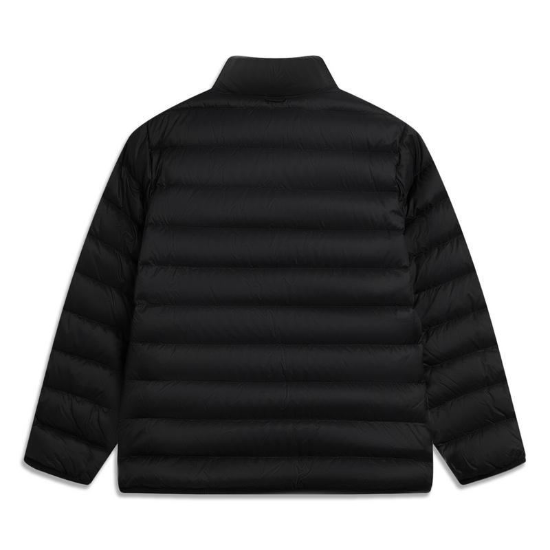 Li Ning Outdoor CF Suo Wan Long Jia Veste Casual à Capuche Ample Coupe-Vent Chaude Résistante à l'Eau Unisexe AEMV059-3