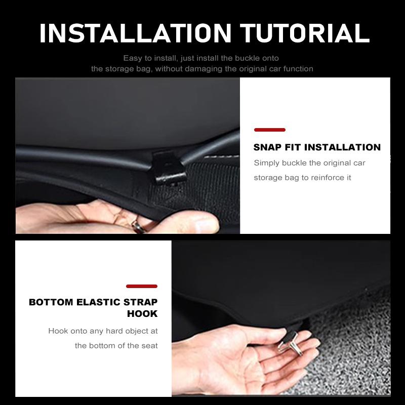 1/2 st bilsätesskydd skyddsskydd anti-sparkdyna förvaringsficka tillbehör för BMW E70 E91 E30 G30 M3 M5 X6 X4 X7 E93 X1 X3 X5