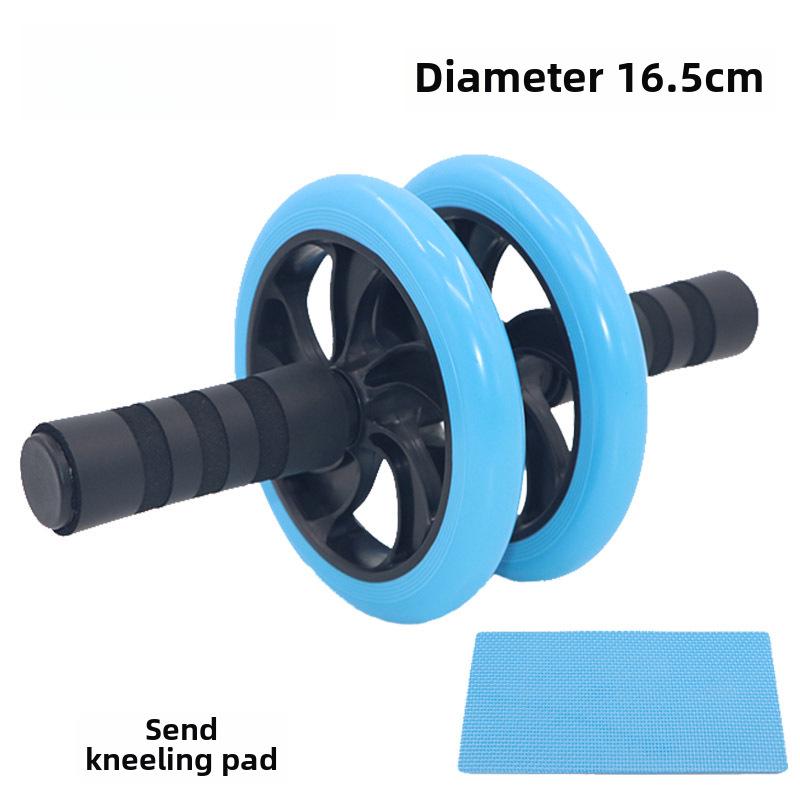 16.5cm Glossy Dual-Wheel Abdominal Muscle Roller