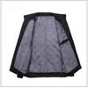 Fashionable and Warm Winter Cotton-padded Jacket for Men with Stand-up Collar Fleece and Thickened Jacket