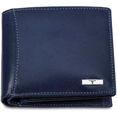 Oliver Anilinblaue Lederbrieftasche für Herren