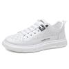 Little White Shoes Board Shoes Men's Casual Shoes Trendy Leather Shoes Men's Cowhide Men's Shoes Breathable One Pedal 2025