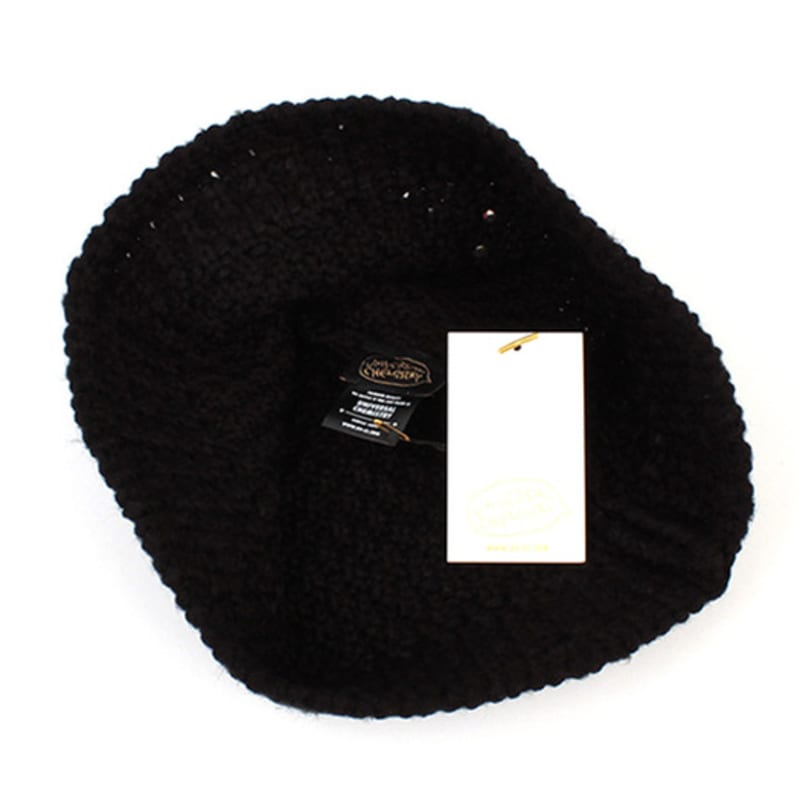Universal Chemistry Onetone Black Knit Bucket Hat