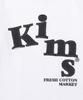 Kimseupeulesikoteunmakes Messy Denim Applique Tee White