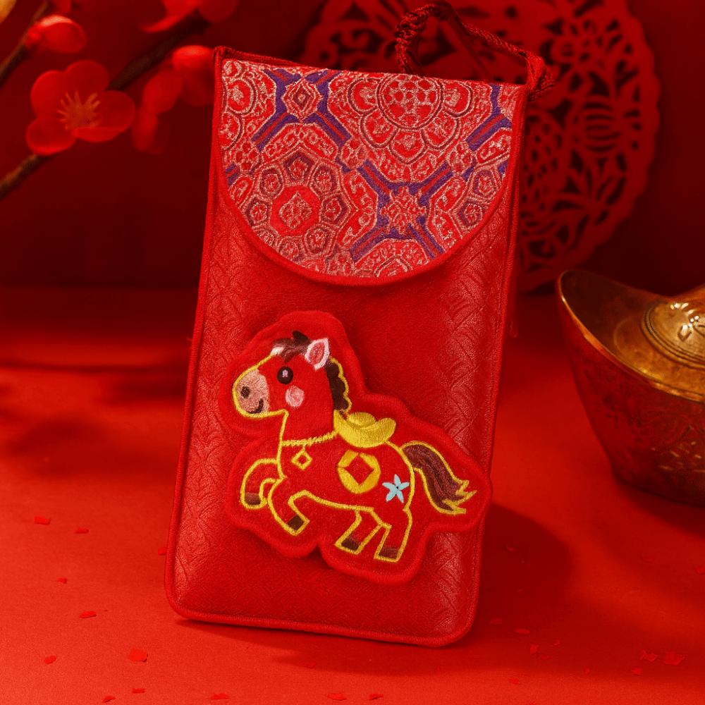 Thickened Lucky Red Pocket Chinese Style Red Packet Good Lucky Money Bag  Marriage Occasion