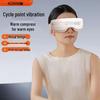 HEZHENG Smart Visual Eye Massager with Heat and Bluetooth CN Plug (adapter Included)