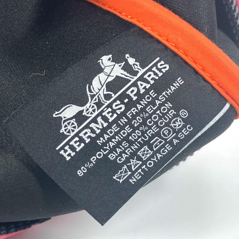 Hermes Neovan PM Clutch Tasche Tasche Kosmetiktasche Mehrzwecktasche Beutel Polyamid rosa