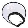 Wide Brim Sun Hat With Built-In Fan Summer Cap Outdoor Straw Visor Hat With Solar/Usb Powered Fan For Camping Fishing Hiking