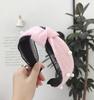 New Fashion Knitted Headband Women Pearls Hairband Soft Autumn Headwear Lace Warm Hair Accessories W