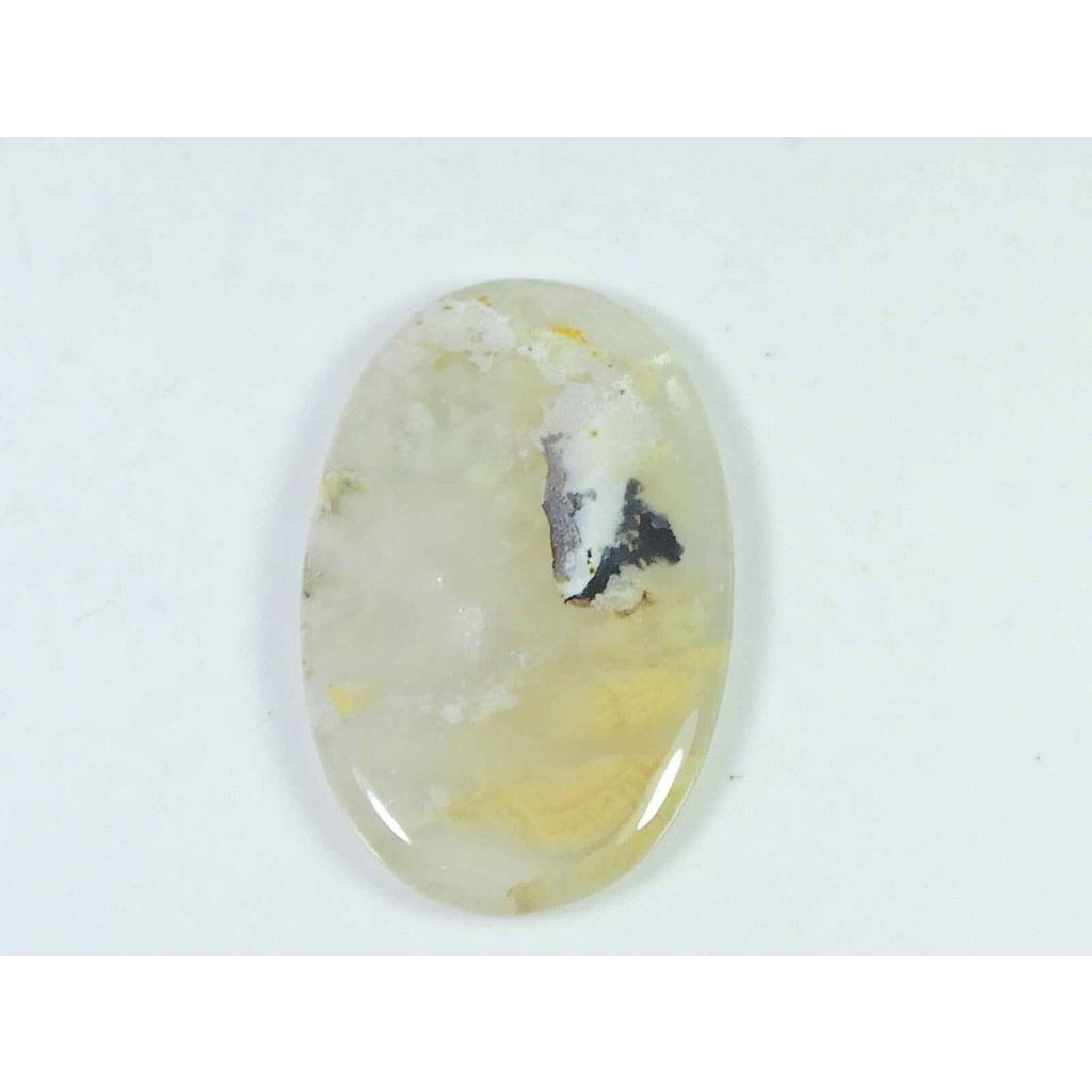 Natural Tiger Dendritic Agate Oval Crytsal Cabochon Loose Gemstone 27X43MM SK-3643