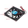24V 2-Pin 80x80x10mm PC Computer CPU System Heatsink Brushless Cooling Fan 8010 with 23cm Cable