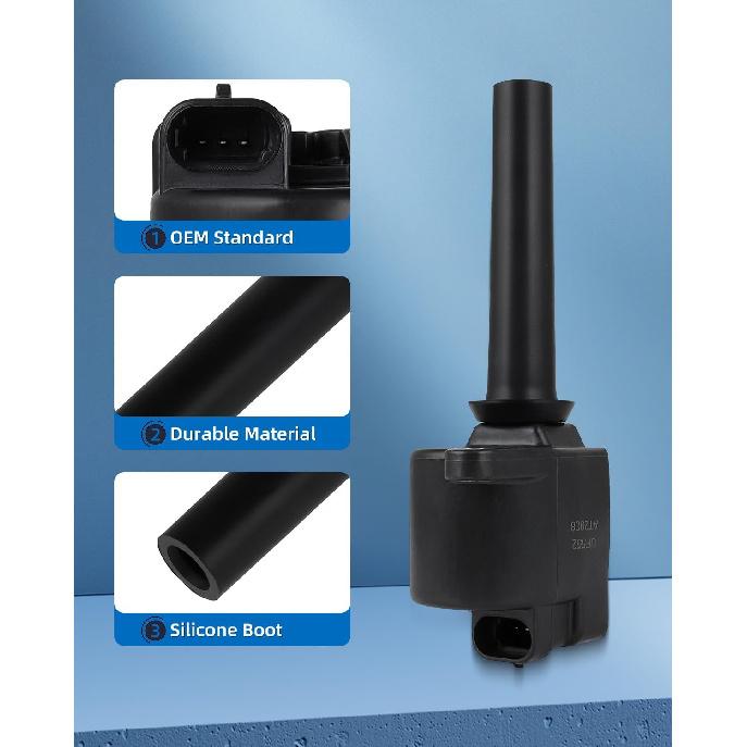 ECCPP ignition coil coils UF552 1 PCS,for Suzuki Verona 2.5L 2004-2005,for Chevrolet Epica 2.5L 2004 2005 2006 UF552 5C1480 GN10676