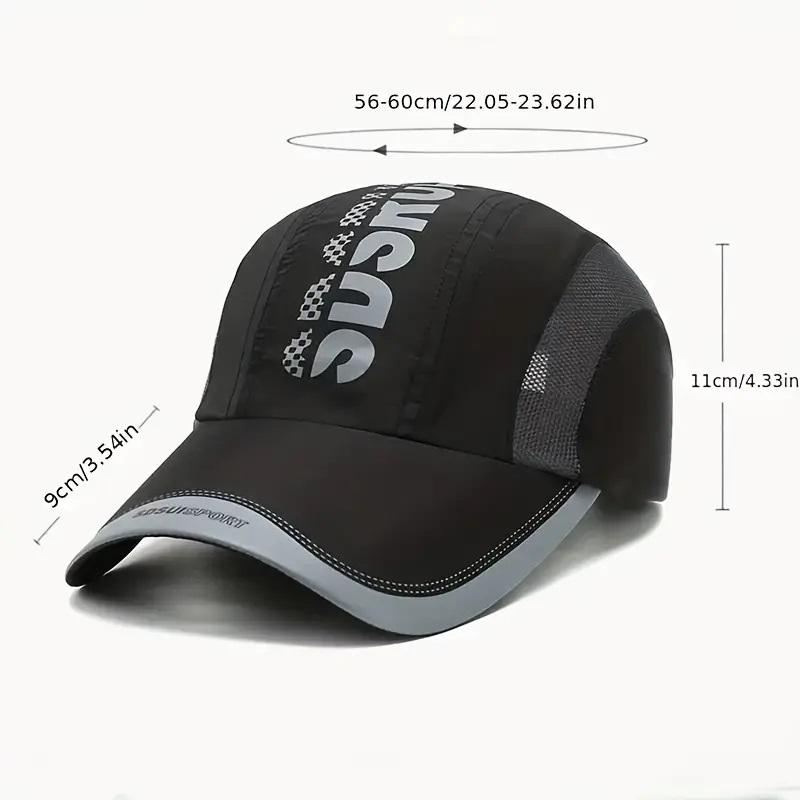 Style: Uv Protection Baseball Cap With Quick-Drying Soft Top, Air Permeable Strapback For Hiking, Fishing & Outdo Stay Protected In