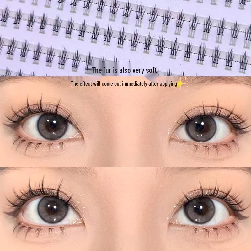 

Mengjie Shangpin Soft Cluster Natural Lower Eyelashes