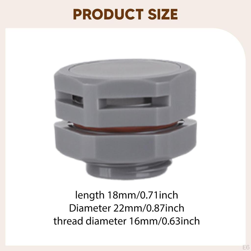 Breather Screw Air Vent Plug Waterproof Moisture and Pressure Control Nylon Breathable IP67