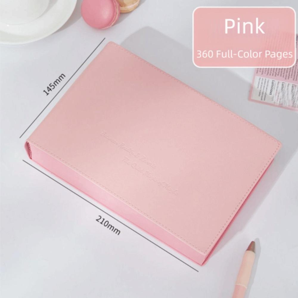 Color Pages Color Thick Notebook Ribbon Bookmark Writing Notebook New Journal Notebook