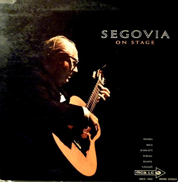 

LP Record ANDRES SEGOVIA - Segovia On Stage MACS1032 MCA Records Germany Classical Used