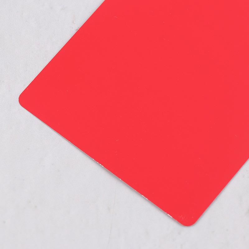 50Pcs Laser Engraving Blanks Aluminum Sheet Laser Engraving Business Card Multipurpose Diy Gift Cards