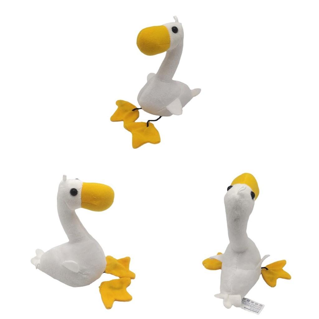 Goose Plush White Stuffed Doll Animal Hanging Decoration Soft Toy Gift Birthday