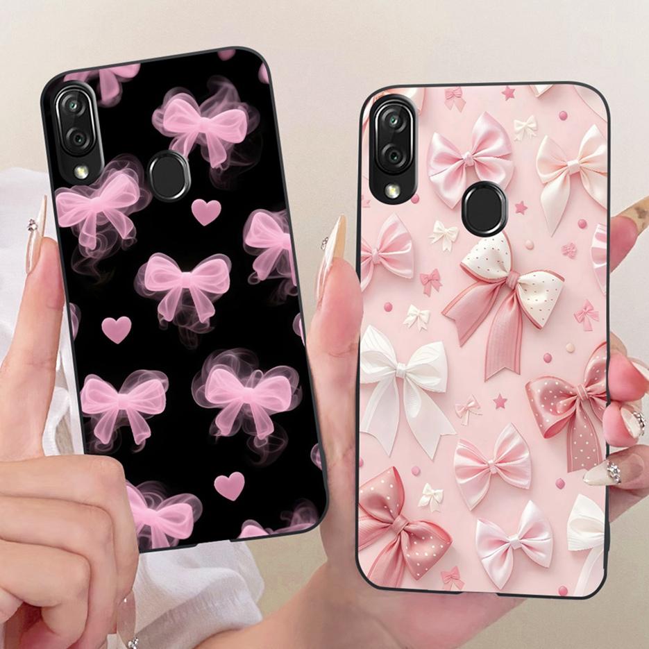 For ZTE Blade V10 Vita Case Luxury Flowers Butterfly Painted Cover Soft TPU Phone Case For ZTE Blade V10 2019 V10Vita Funda Bags