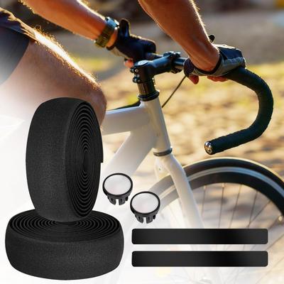 Bike Tape For Handlebars EVA Adhesive Shock-Absorbing Grip Bicycle Handlebar Tapes For Installation Riding Comfort Upgrade