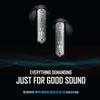 ONIKUMA T1 TWS Wireless Gaming Headphones, Headphones with RGB Touch Control, Four Light Modes, Dual Microphone, ENC Call Noise Cancellation
