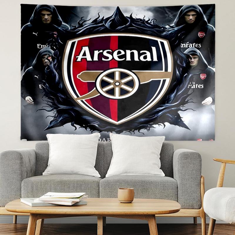 Football F.C Print Tapestry, Lightweight Wall Hanging, for Bedroom, Dorm, Living Room, Home Art Decor - Birthday Christmas Gift for Friends