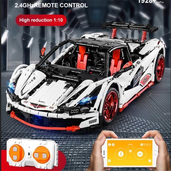 1-10 13067 Compatible Racing Car Building Blocks Toys for Children Icarus Sports Car
