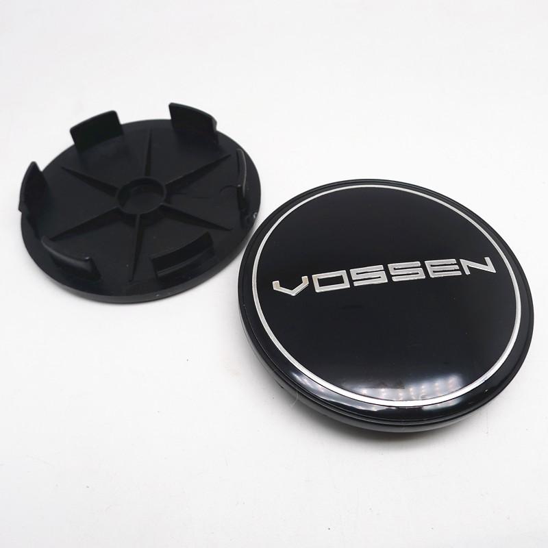 4pcs 68mm 62mm VOSSEN Wheel Center Cap SUV Rims Replacement Dust-proof Hub Cover Hubcaps Car Styling Accessories