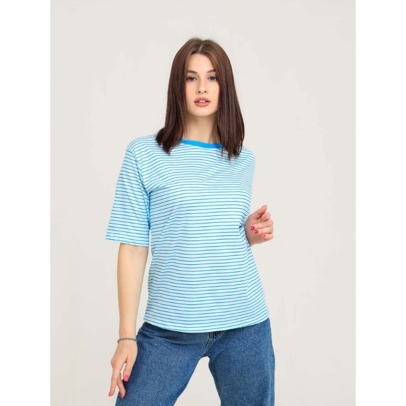 Women's Round Neck Short Sleeved T-Shirt With 3d Fashionable Printing