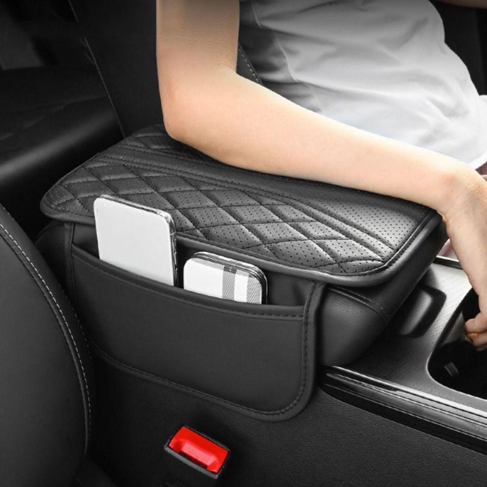 Space Saving Auto Armrest Protector Cover Comfortable Car Center Console Mat  Trucks