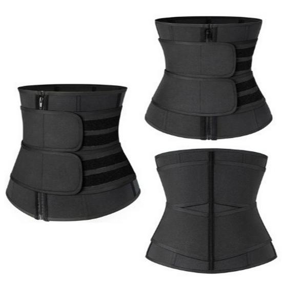Heißverkaufte Rückenstütze & Formgürtel - Schweißtreibender Schlankheits-Taillentrainer für Fitness & Postpartale Bauchstütze.