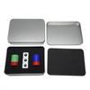 Left Right Center Dice Game Set with 3 Dices 36 Chips Aluminum Box Packaging Gaming Dice Accessories for Multiplayer Entertainment