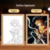 Demon Slayer Anime Series Light Painting Night Light - Creative Ornaments