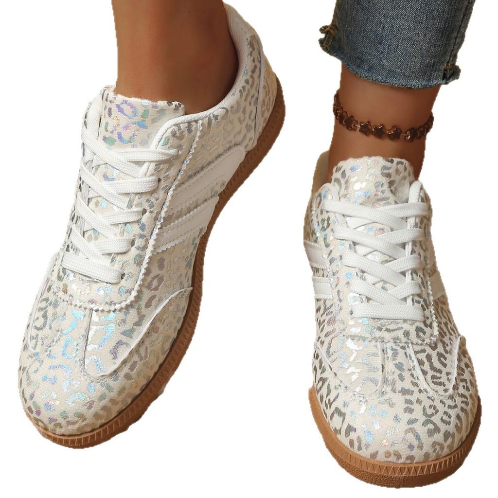 Damskie Codzienne Grube Trampki na Platformie Oddychająca Skóra PU Antypoślizgowe Sportowe Buty do Chodzenia dla Kobiet Lekkie Wygodne Sznurowane Trampki Tenisowe