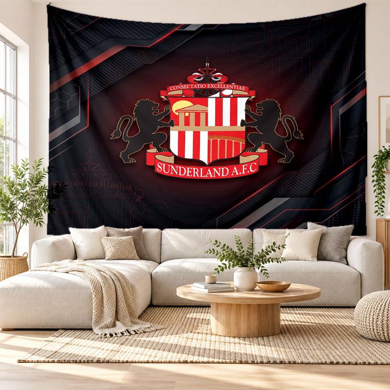 Sunderland Wall Tapestry, Soft Fabric Wall Hanging, Decorative Backdrop For Bedroom Home Wall Art