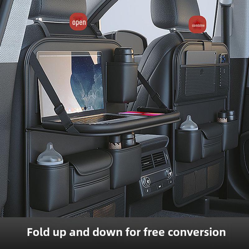Aufbewahrungstasche für den Autorücksitz mit Ablage