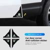 AAABT1 2Pcs Car Door Corner Protector Stickers Decoration For Octavia Kodiaq Fabia Vrs Superb Karoq Yeti Rapid Mk3 A4 A6 Octavia