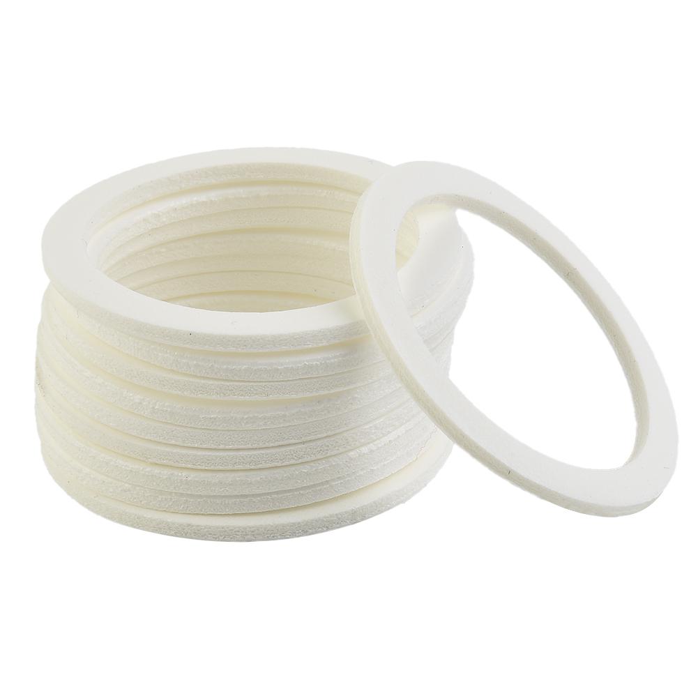 10pcs Foam Seal Foam High-quality Materials PE PTFE White