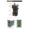 120W Micro AC Motor 110v 220v Single Phase Asynchronous Motor Gear Motor 15mm Motor Shaft+ Speed Controller 5RPM-1350RPM 50/60hz
