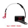 Koso Mini Square Digital Motorcycle Cylinder Head Temperature Sensor Universal Gauge for NMAX125 XMAX250 300 With Holder