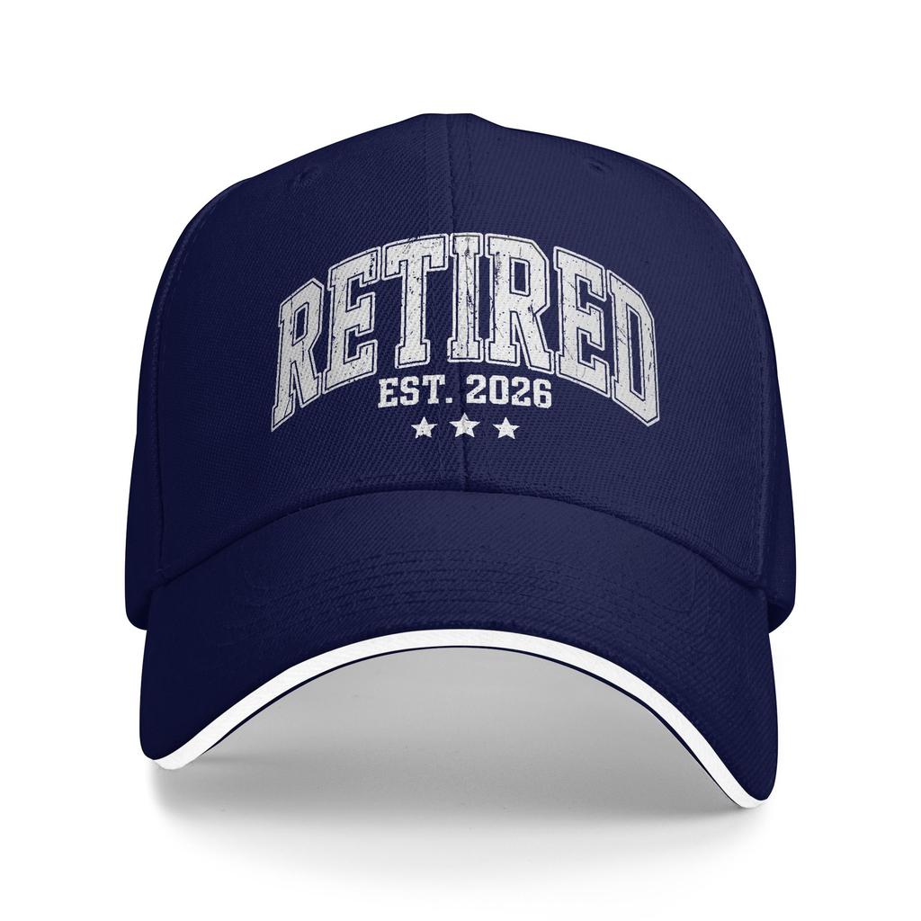 Retired Est Baseball Cap Unisex Men Design Hip Hop Hats Summer Casual Tennis Skate Baseball Caps