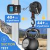 2/4Pcs Upgrade Heavy Duty Rotating Vacuum Suction Cups Anchor Hooks With 2/4Pcs Buckles,Large Hook Suction Cup Hangers,Strong Suction Cup Hook For RV