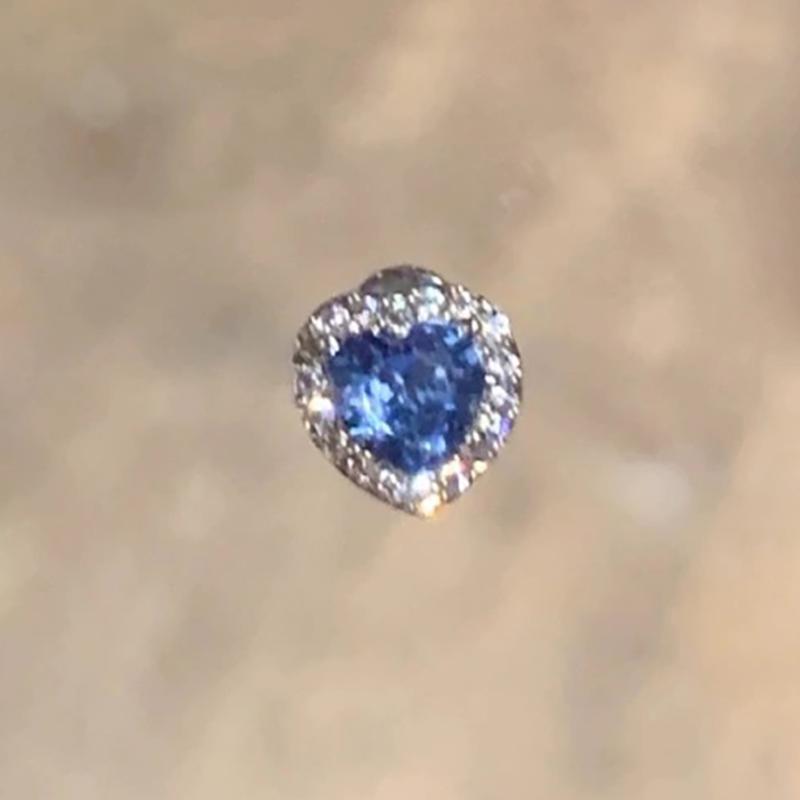 

Премиальные серьги Sense Blue Любовь Бабочка Кохлеарный пуссет Сон Свободный Пирсинг Уха Металл Простые Серьги