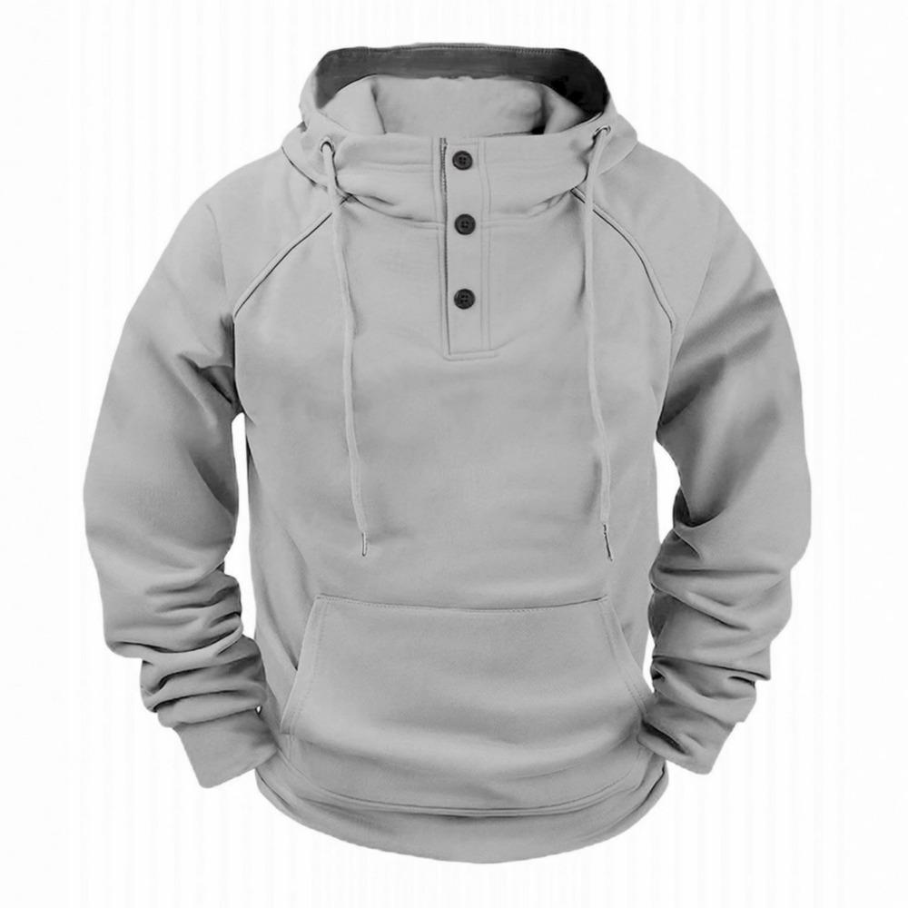 New American Style Men's Hoodie Men's Casual Sports Sweatshirt Can Be Worn Outside