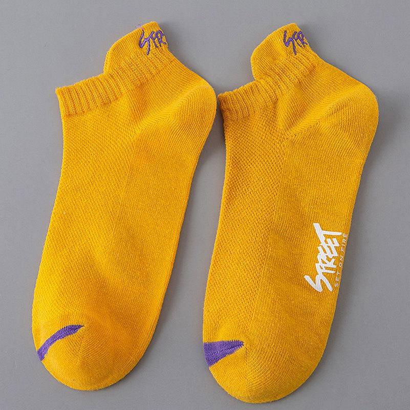 10 Pairs High Quality Women Ankle Socks Breathable Cotton Low Short Casual Sport Anti-wear Fashion Four Seasons Street Non-slip Socks