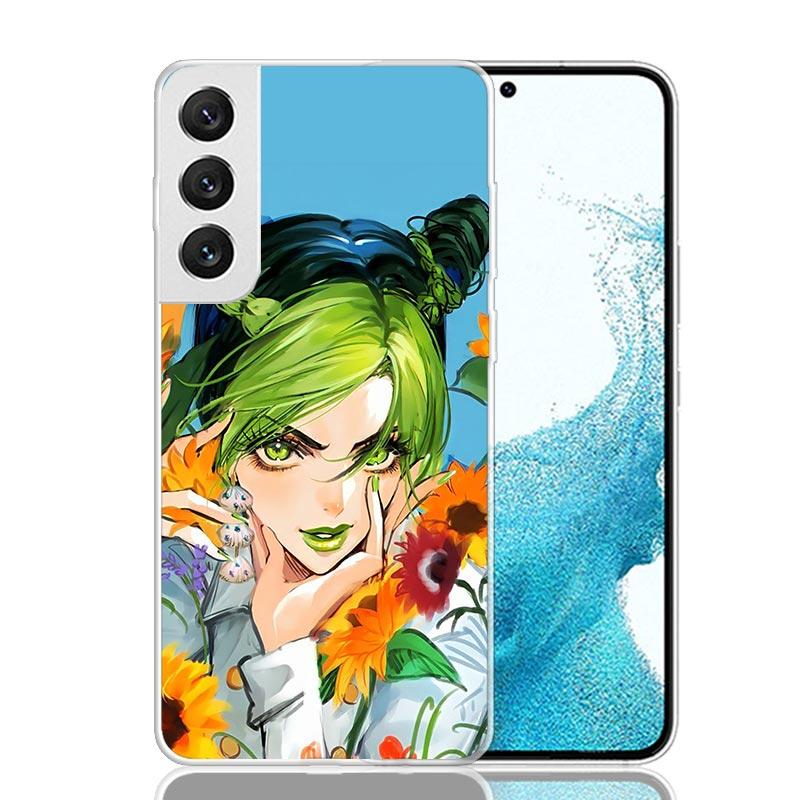 

Чехол для телефона JoJo s Bizarre Adventure Джолин Куджо для Samsung Galaxy S26 S25 Edge S24 S23 FE S22 Ultra S21 Plus S20 + Чехлы Fundas Samsung S24