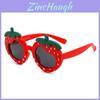 Childrens Cartoon Strawberry Sunglasses Uv400 Full Frame Polarized For Outdoor Play