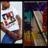 Puerto Rico T-shirt Tops Tees Unisex Puerto Rican Flag Boricua, Taino, Borinquen Love White Tee